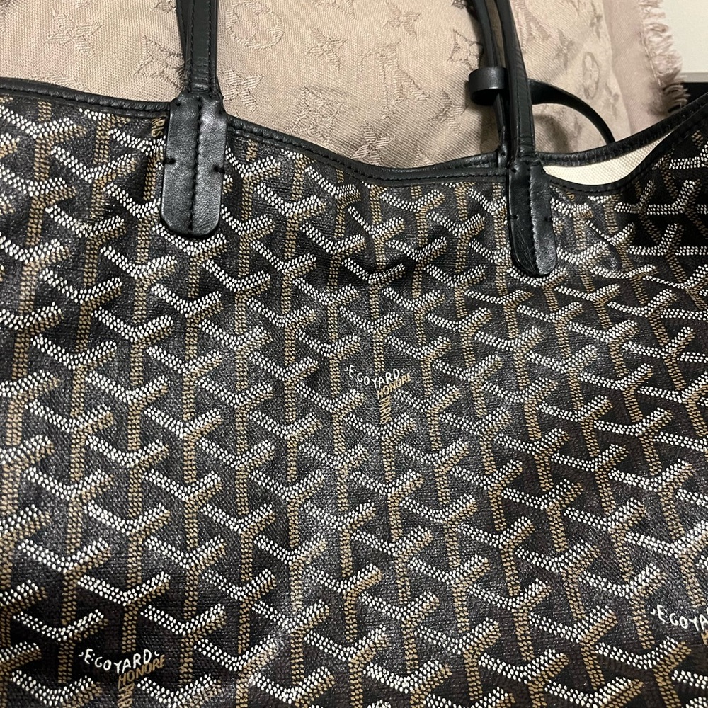 SOLD Goyard Goyardine Saint Louis PM w/pouch - Picture 12 of 13